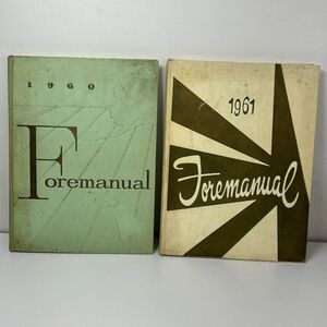 Foremanual Yearbook Class 1960 1961 Foreman High School Chicago Illinois